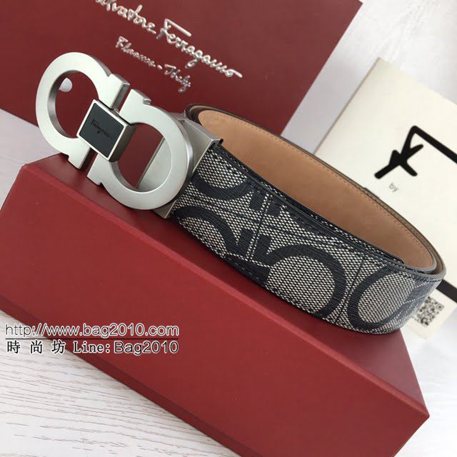 菲拉格慕男士皮帶 Ferragamo雙面牛皮腰帶  jjp1701